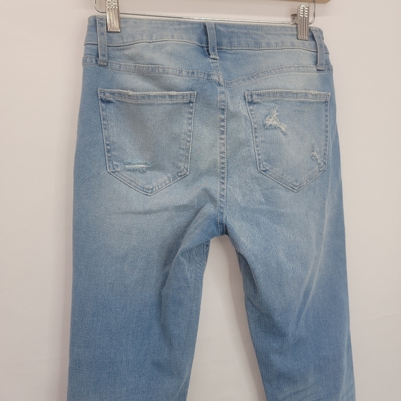 WOMEN'S LC Lauren Conrad Feel Good Cuffed Midrise Skinny Ankle Jeans - Picture 16 of 16